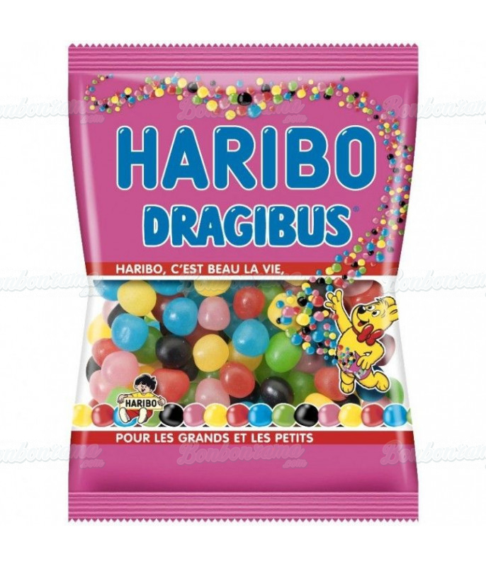 Haribo 120 Gr Dragibus Soft Bag In Bulk Packaging