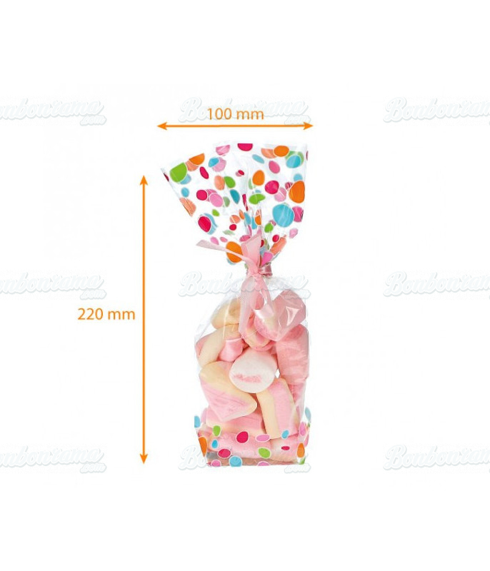 Acheter Petit sac en plastique Transparent pour bonbons, sucettes