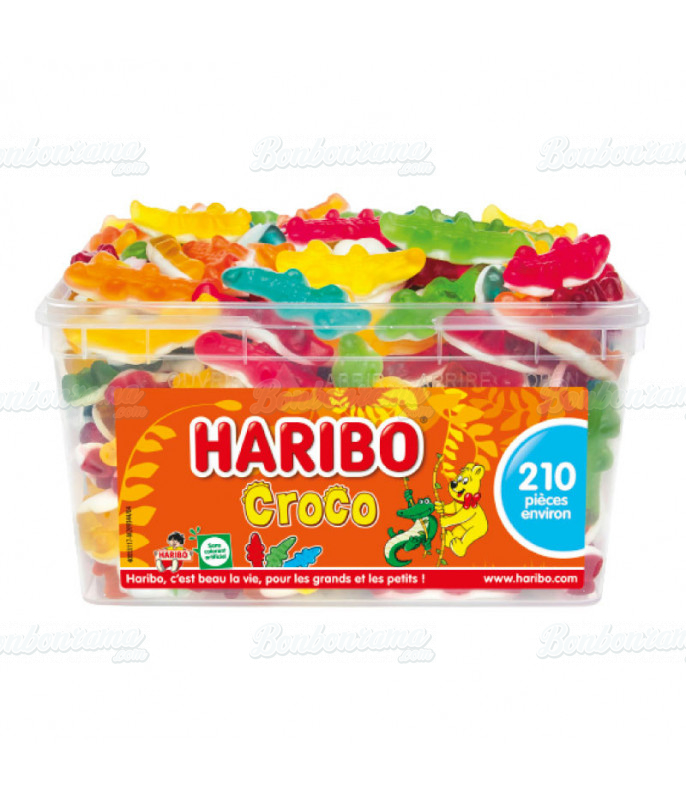 Bonbon gélifié en vrac Crocodile Haribo en gros conditionnement