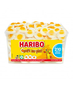 Bonbon gélifié en vrac Oeuf au plat Haribo en gros conditionnement