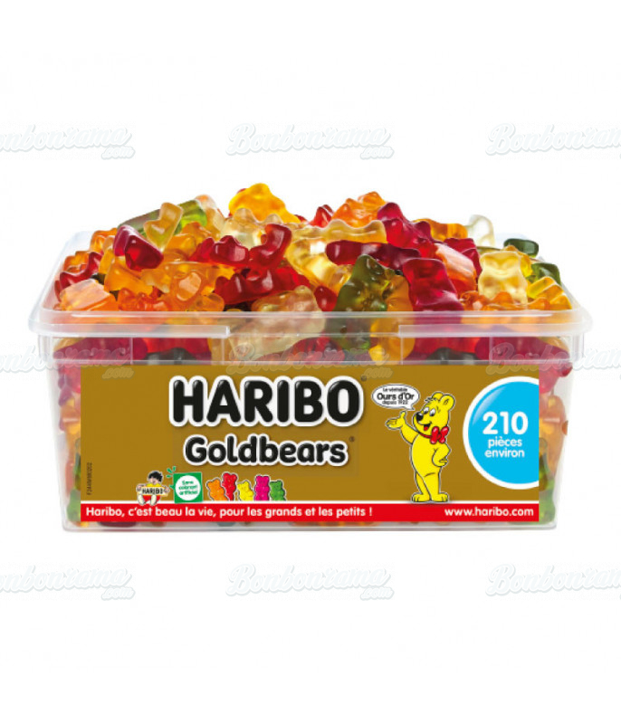 Bonbon gélifié en vrac L'Ours d'Or Haribo en gros conditionnement