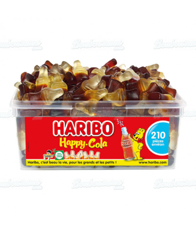 Haribo Oeuf au plat - Boîte tubo 210 piéces