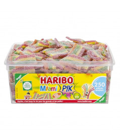 Bonbon gélifié en vrac Miami Pik Haribo en gros conditionnement