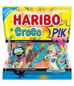 Sachet Haribo 120 gr Croco Pik en gros conditionnement