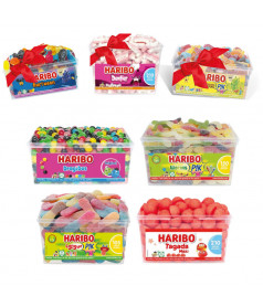 Haribo Viereckdose 4 + 3 & Goodies MHD 09/24