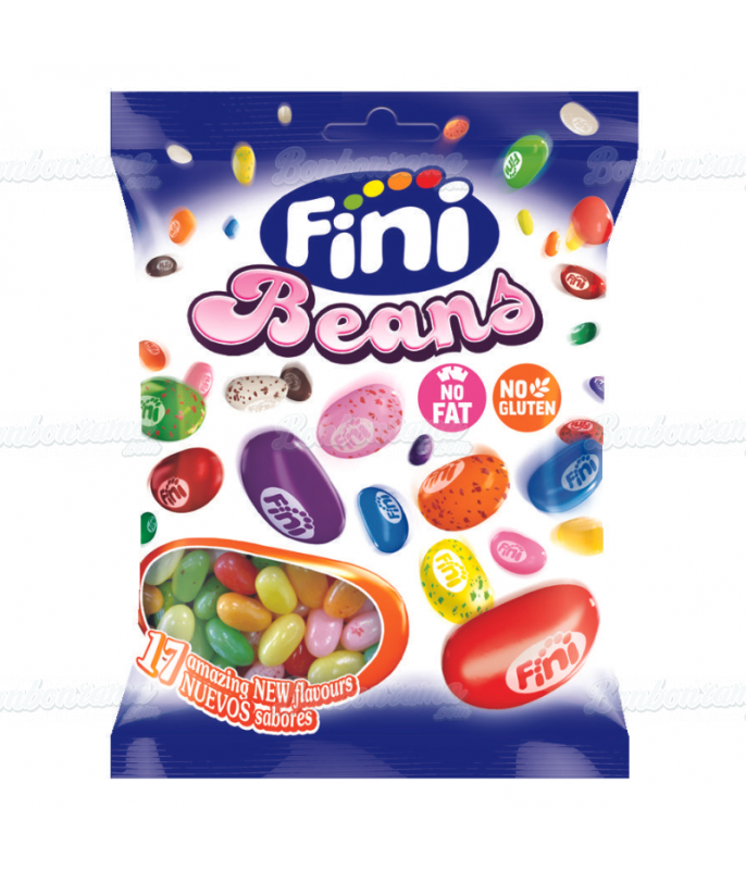 Sachet Fini 90 gr Jelly Beans en gros conditionnement