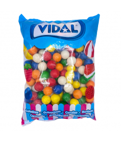 Chewing gum Bille Gum Bola 28 mm Vidal en gros conditionnement