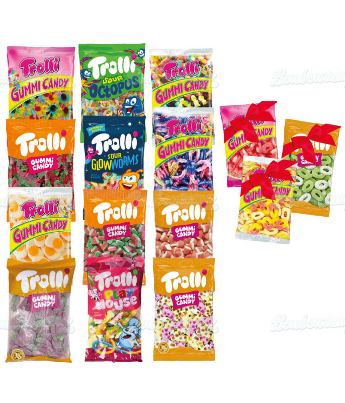 Lot Gélifié Vrac Trolli 12 + 3 Offerts