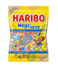 Mega Fête Mix 20 Mini Beutel Haribo