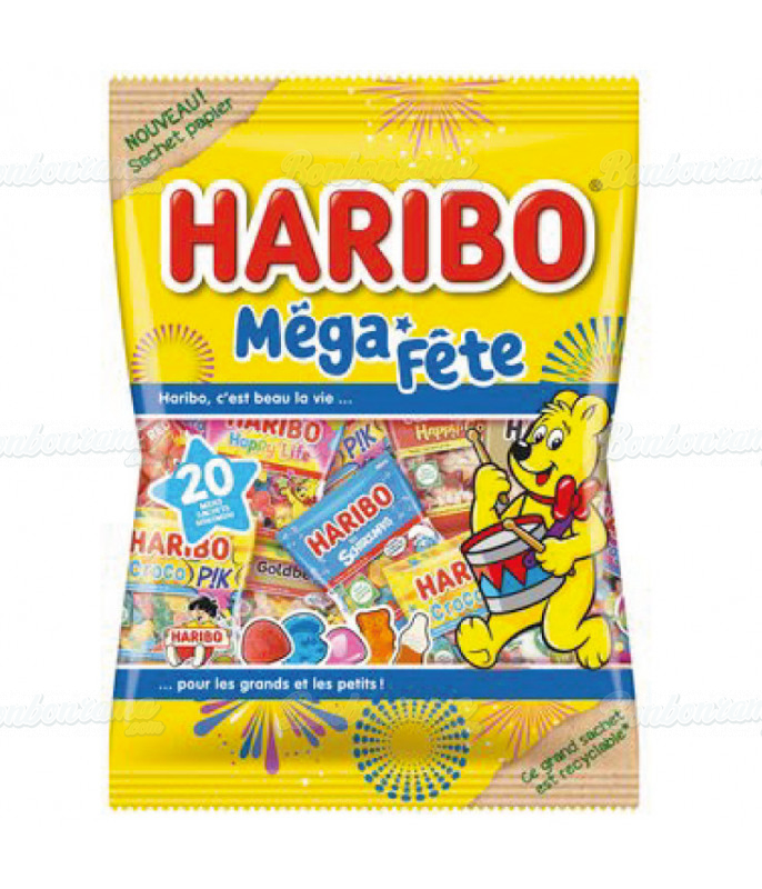 Mega Fête Mix 20 Mini Bags Haribo