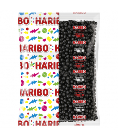 Bonbon gélifié en vrac Dragibus Noir Haribo en gros conditionnement