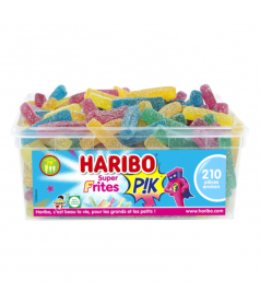 Bonbon gélifié en vrac Super Frite Pik Haribo en gros conditionnement