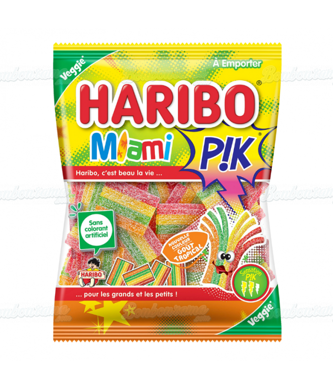 Sachet Haribo 120 gr Miami Pik en gros conditionnement