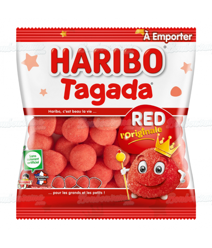 Sachet Haribo 120 gr Tagada en gros conditionnement