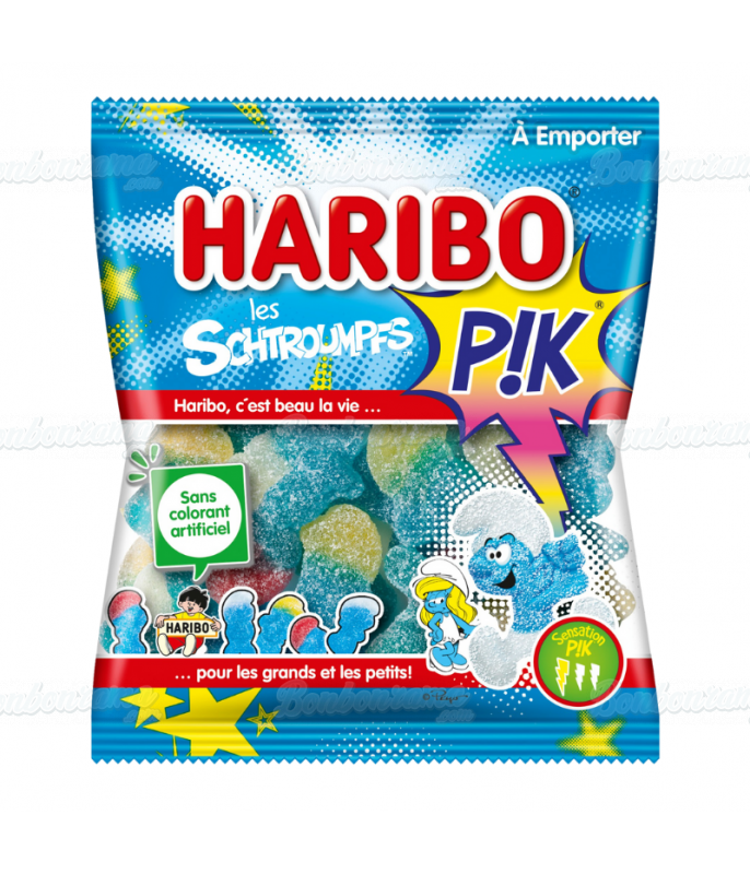 Beutel Haribo Schlümpfe Pik 120 gr Haribo - 1