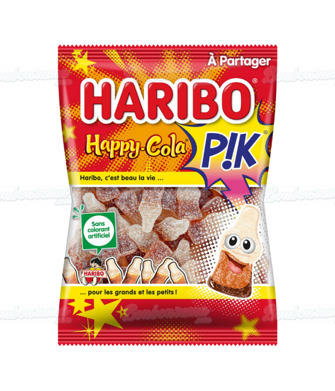 Sachet Haribo 120 gr Happy Cola Pik en gros conditionnement