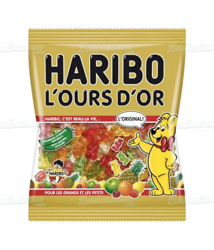 Sachet Haribo 120 gr Ourson en gros conditionnement