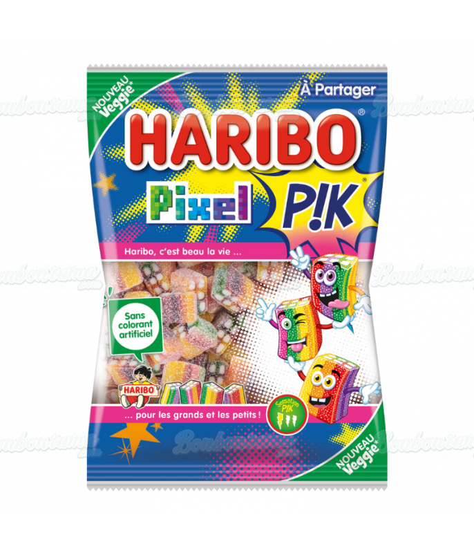 Beutel Haribo Pixel Pik 100 gr