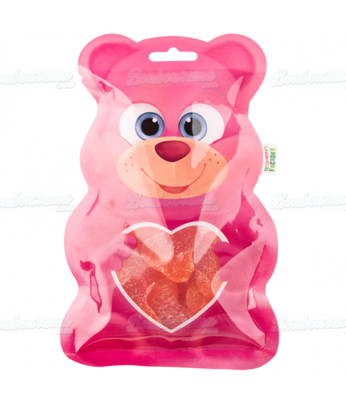 Sachet Fancy Mini Coeur pêche 80 gr en gros conditionnement