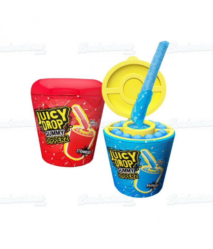 Confiserie ludique Juicy Drop Gummy Dipperz en gros conditionnement