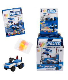 Confiserie ludique Puzzle Toy Police + Bonbon en gros conditionnement