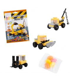 Baustelle Puzzle Toy + Candy