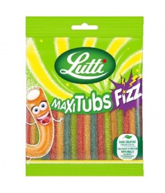 Sachet Lutti 100 gr Maxi Tubs Fizz en gros conditionnement