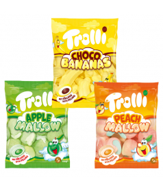 Pack Sachet Mallow Trolli 150 gr x 24 pcs