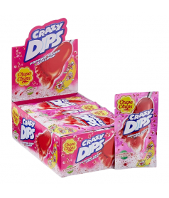 Chupa Chups Crazy Dips in bulk packaging