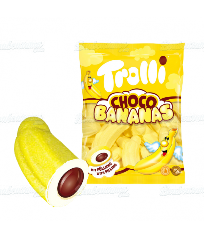 Beutel Trolli Choco Bananas 150 gr Mallow