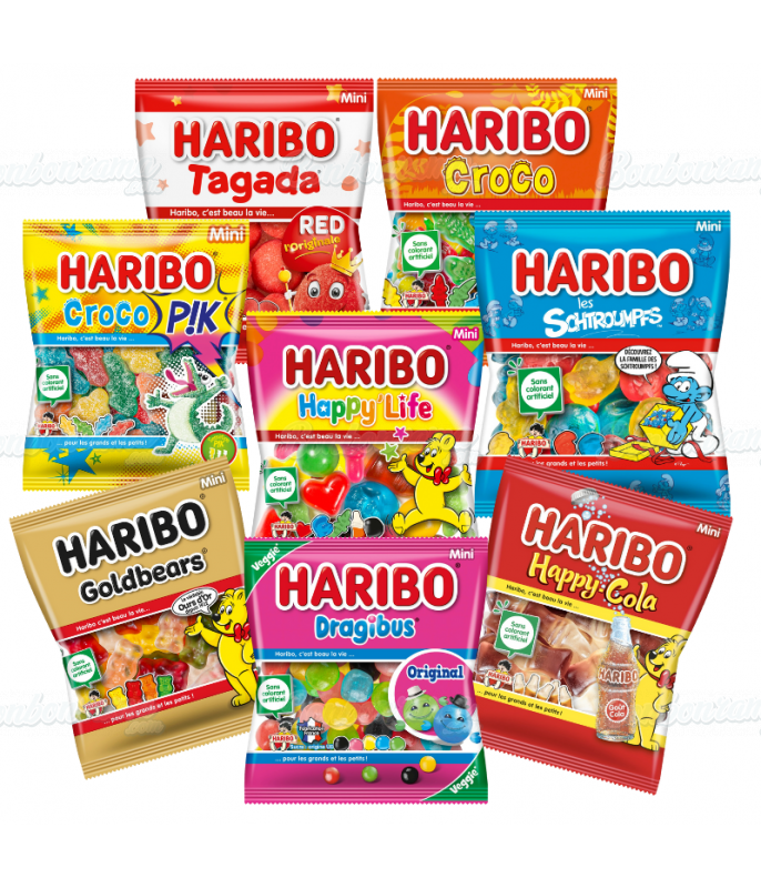 Mega Fête Mix 20 Mini Bags Haribo