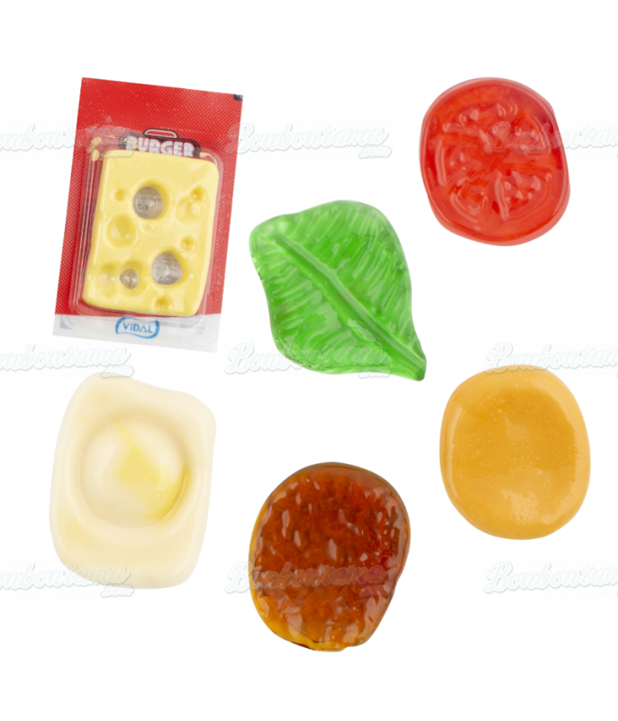 Burger Jelly Vidal 66 gr in bulk packaging