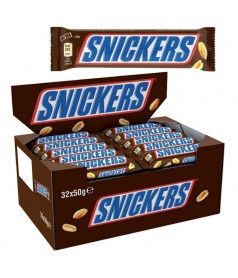 Confiserie chocolat en gros conditionnement Snickers 50 gr