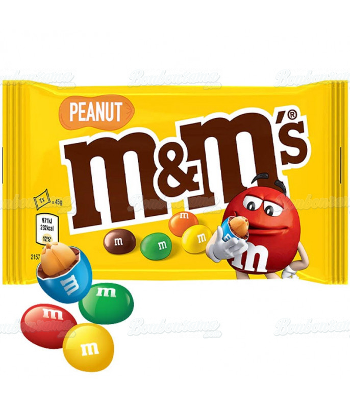 Confiserie chocolat en gros conditionnement M&M'S Cacahuète 45 gr