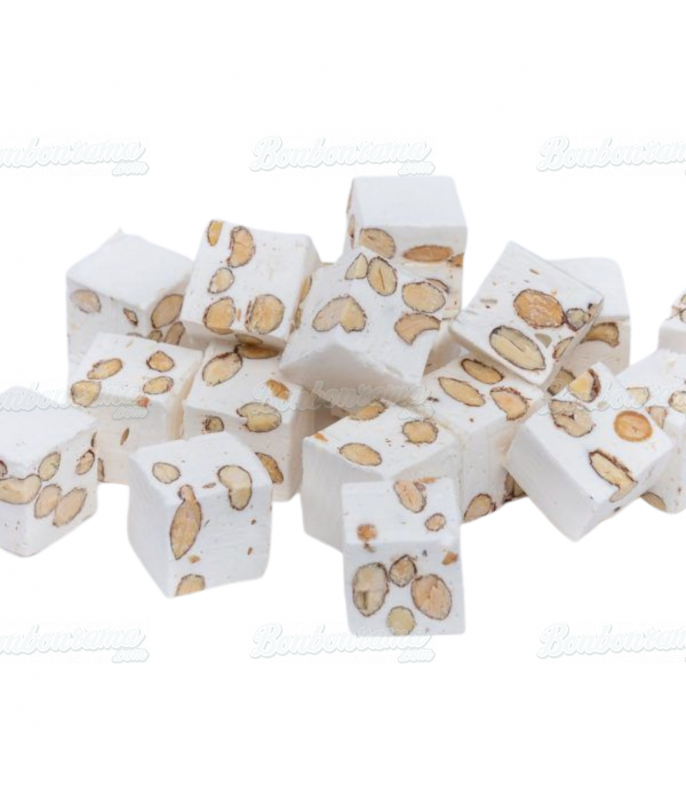 Confiserie Nougat Gros Cube Blanc en gros conditionnement