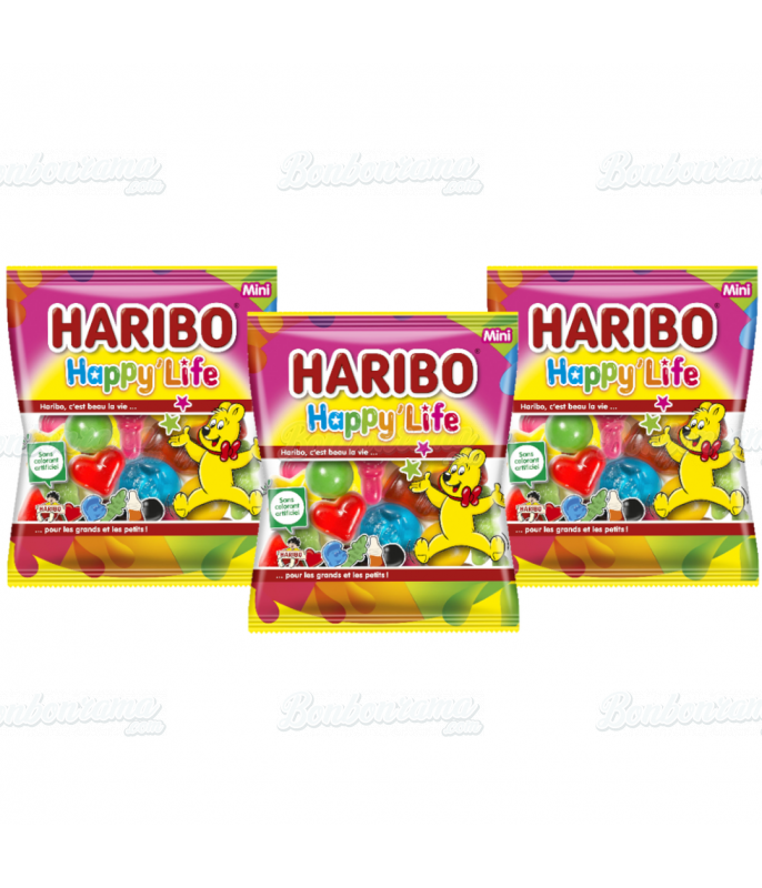 Beutel Haribo Happy Life 40 gr Großen Menge