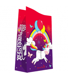 Sachet Kraft Licorne