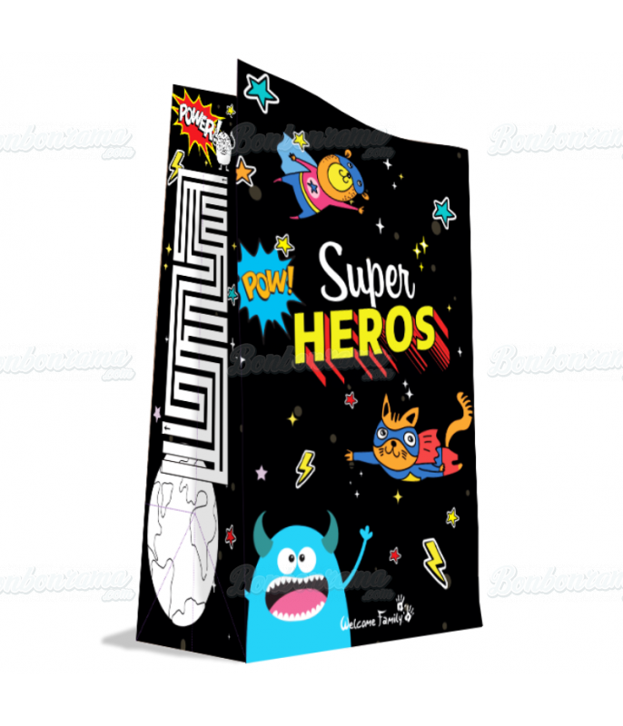 Sachet Kraft Super Hero