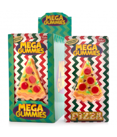 Bonbon gélifié XL Mega Gummies Pizza (120 gr) en gros conditionnement