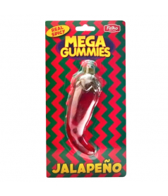 Bonbon gélifié XL Mega Gummies Jalapeno (120 gr) en gros conditionnement