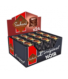 Chocolate confectionery in bulk packaging Rocher noir Suchard 35 gr