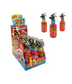 Confiserie ludique Johny Bee Big Fire Spray en gros conditionnement