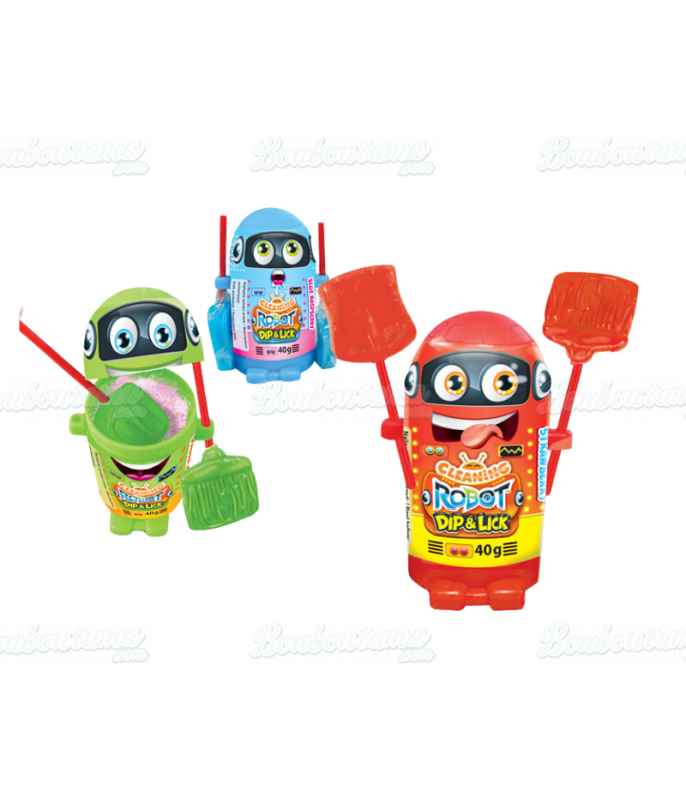 Confiserie ludique Johny Bee Cleaning Robot en gros conditionnement