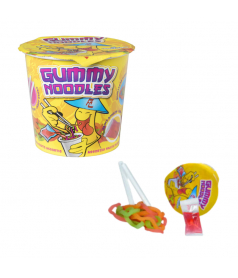 Confiserie ludique Gummy Noodles en gros conditionnement