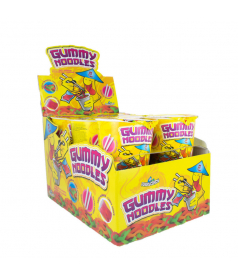 Confiserie ludique Gummy Noodles en gros conditionnement