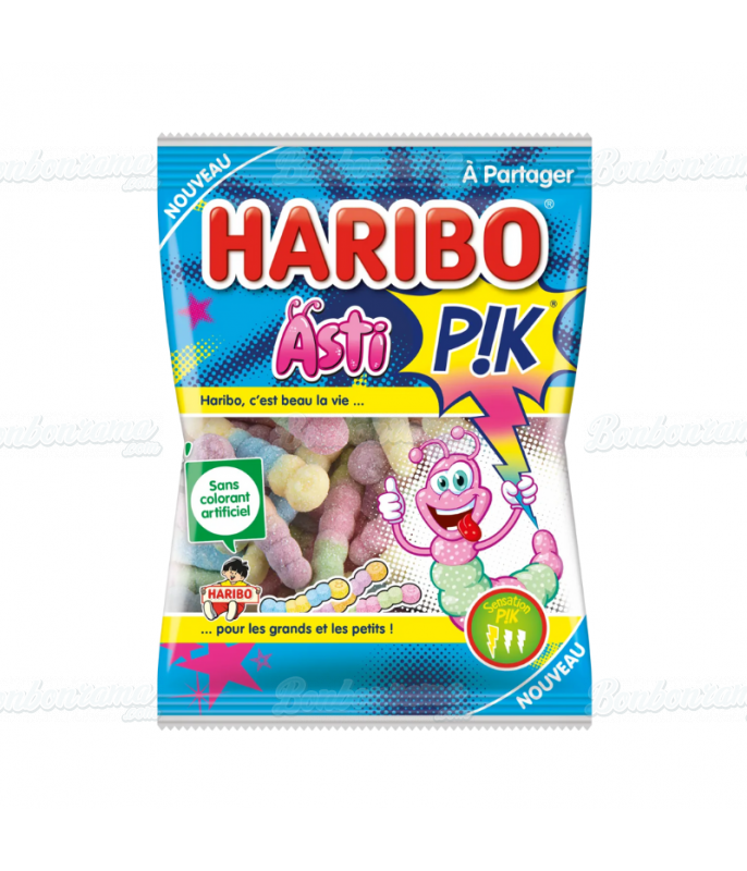 Haribo Tüte 100 gr Asti Pik in Großverpackung