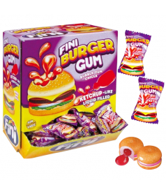 Chewing gum Fini Box Burger Gum en gros conditionnement