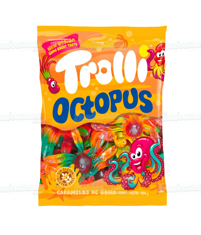 Sachet Trolli 100 gr Octopus Lisse