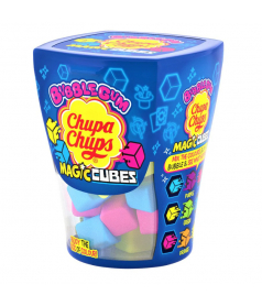 Chewing gum Magic Cube Ice Bubble Gum Chupa Chups en gros conditionnement