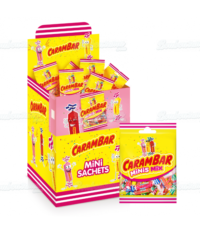 Mini Carambar Mix 35 gr bag Lutti - 2